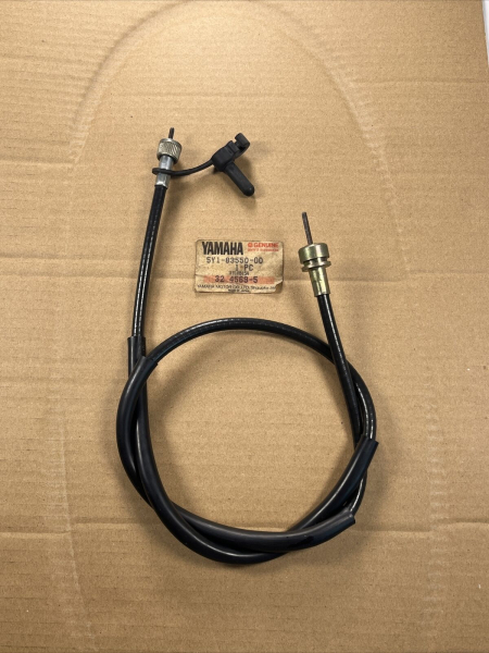 GESCHWINDIGK. KABEL KOMPL SPEEDOMETER CABLE ASSY YAMAHA XT550 5Y3 1982  5Y1-83550-00 ORIGINAL NOS